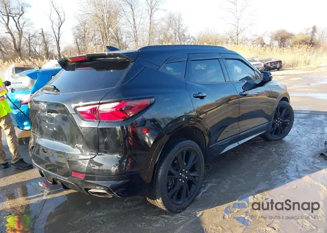 2022 Chevrolet Blazer Awd Rs из США, поврежденный, VIN 3GNKBKRS2NS148614